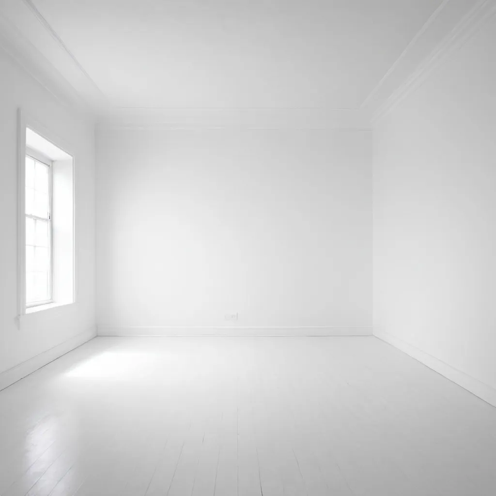 Prompt: white empty room
