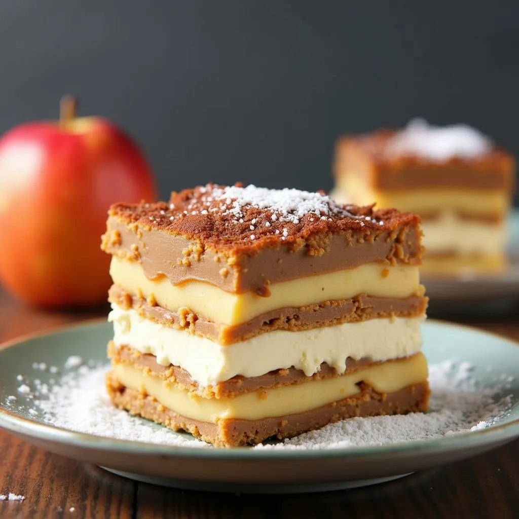 Prompt: Caramel apple Tiramisu