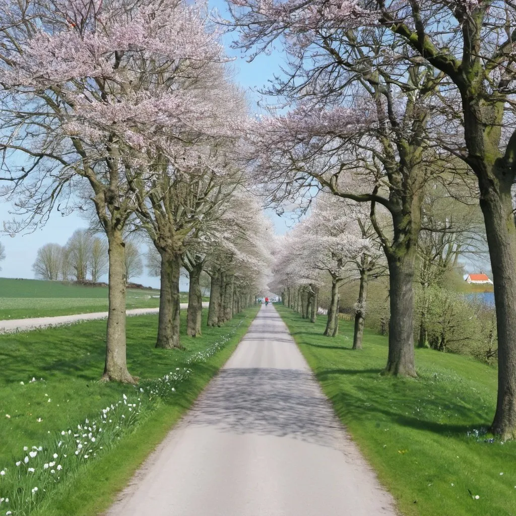 Prompt: Spring in Denmark
