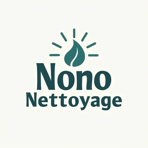 Prompt: Fait moi un logo de nettoyage avec le nom « Nono Nettoyage »