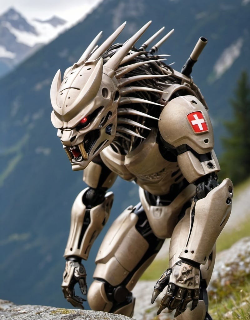 Prompt: Swiss Predator