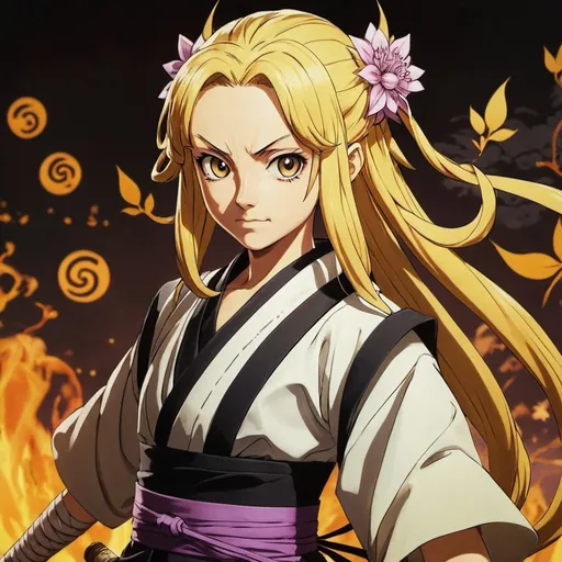 Prompt: Kochou Shinobu, Demon Slayer