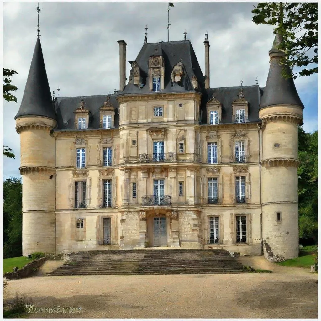 Prompt: chateau de montbéliard