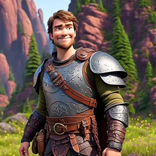 Prompt: <mymodel>animated CGI style, caucasian white male viking of 25 years of age