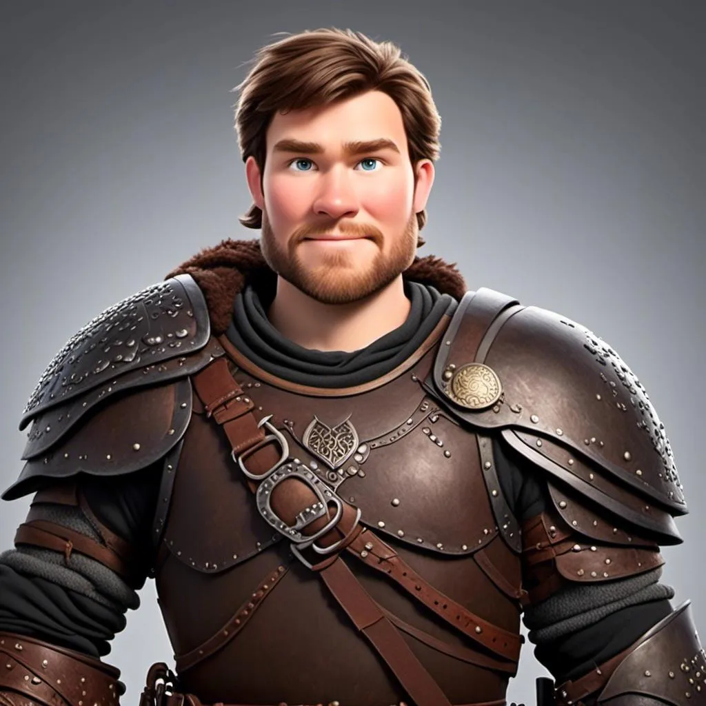 Prompt: <mymodel>animated CGI style, caucasian white male viking of 25 years of age, no smile, intense