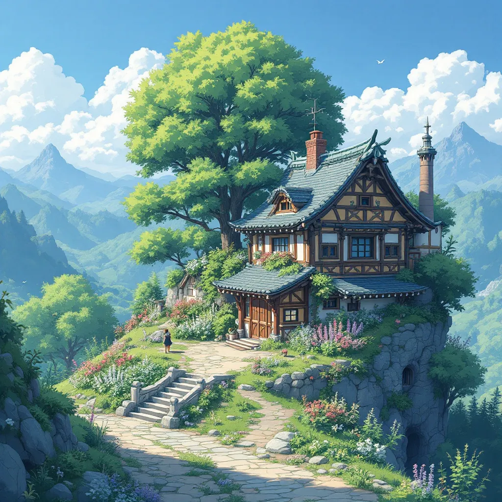 Prompt: Turn this image into ghibli art 