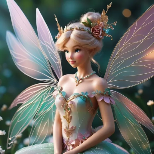 Prompt: fairy with wings 