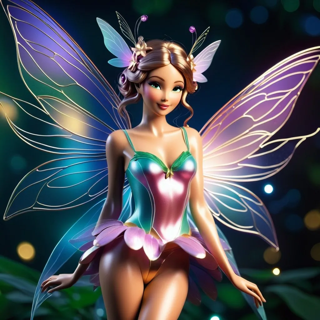 Prompt: fairy with wings 