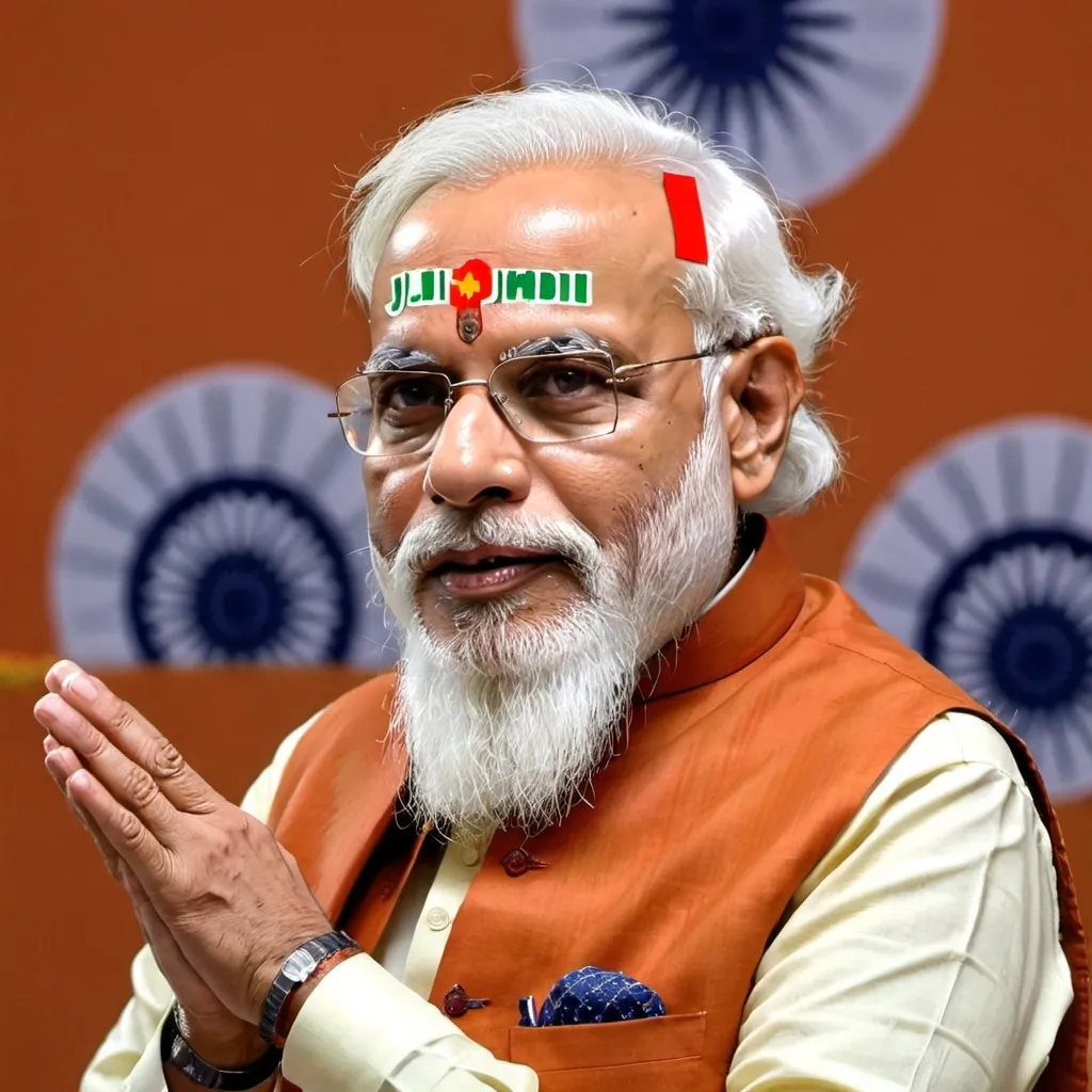 Prompt: Modi jii