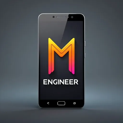 Prompt: (best quality, 4k, 8k), professional concept art, (realistic, photorealistic:1.37) a neat minimalist logo for a mobile developer named Engineer Muneer, {a stylized capital M made of code wrapped in a square bracket on a smartphone screen}, extremely detailed android mobile interface, sharp focus, beautiful lighting, studio lighting, vibrant interface colors