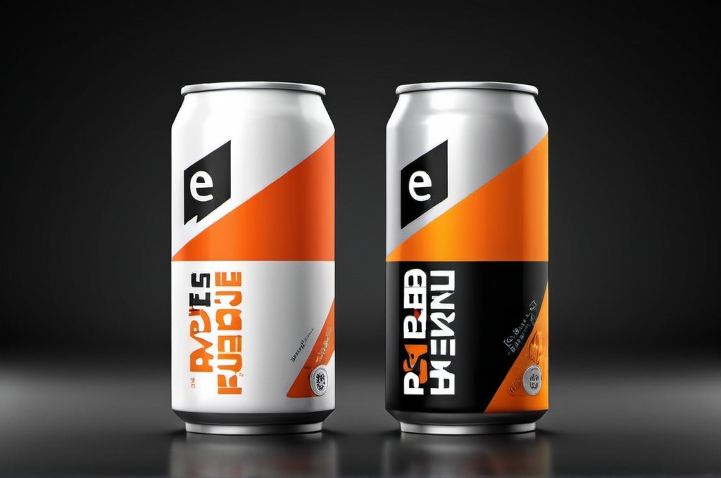 Prompt: I'm in need of a skilled packaging designer who can create both box and sachet packaging for an energy drink electrolyte supplement. The design should be modern and sleek, reflecting a high quality product. 


Key Requirements:
- Design packaging for both box and sachet in a consistent theme.
- Use of a palette including black, white, and a color corresponding to the flavour of the product.
- Create a design that is modern and sleek.