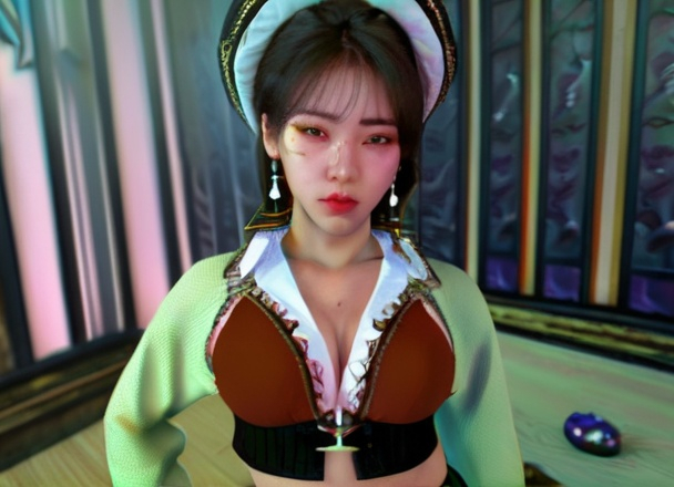 Prompt: BLASAIN QWEEN korean woman, princess, cowgirl, gooner, gooning, goon cave,HD, UHD, 4k, realistic CREEPYER THEN LAST TIME BOOO