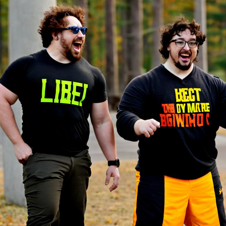 Prompt: Sam Hyde GOING FREAKING BEAST MODE ON LIBTARDS, 