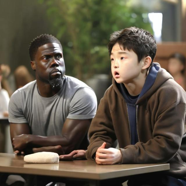 Prompt: NATUAGAL 맙소사, 책상 밑에서 내 사랑을 찾아보세요 OMG, OLHE EM SUA MESA PELO MEU AMOR

PLZ MAKE ME INPRESIONAIS, SUREALISM, AUTISM, GROOOD< KEVIN HART,SHANE GILLIES WITH MATT, HEHEHEHE