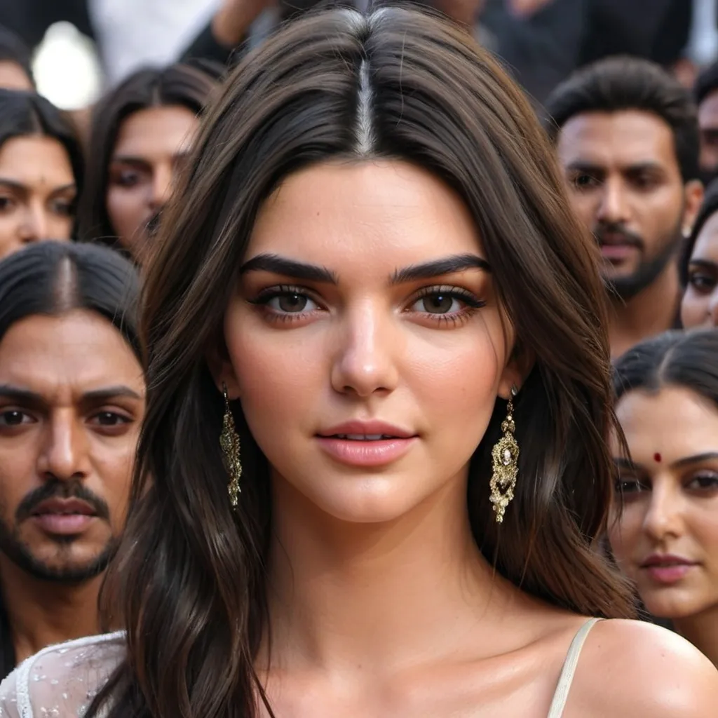 Prompt: Kendall Jenner ultra realistic bollywood actress.