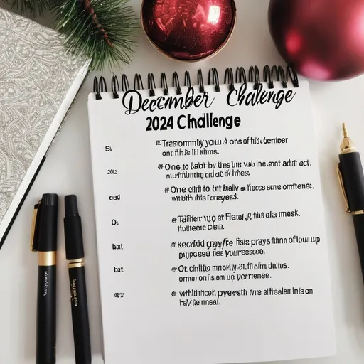 Prompt: December Discipline Challenge 2024 🌟

"Transform your life this December – one prayer, one habit, and one act of kindness at a time!"

🌱 BEGINNER TRACK

1. Commit to Salah: Pray all 5 daily prayers consistently.


2. Rise Early: Wake up for Fajr and start your day with purpose.


3. Eat Clean: Follow a nutritious meal plan to fuel your mind and body.


4. Spread Kindness: Help at least 3 needy individuals this month – small acts, big impact.



💭 REFLECTION TRACK (Powerful)

Focus on Surah Al-Hujurat:

Read its translation and tafsir.

Reflect on its teachings about brotherhood, social manners, and respect.

Journal your thoughts and implement its lessons in your life.
You can choose another Surah if it resonates more with you!


🔥 CHALLENGER TRACK

1. Cold Showers: Start your day with a refreshing and mind-strengthening cold shower.


2. Master Discipline: Add a daily habit to tackle procrastination, limit distractions, or stay focused.


3. Weekly Wins: Reflect on your progress every week and share a positive change you’ve experienced.




---

HOW TO JOIN

📌 Step 1: Save this post and set your intentions for December.
📌 Step 2: Use the hashtag #DecemberDiscipline2024 to share your journey.
📌 Step 3: Tag me! Let’s inspire and motivate each other toward greatness!


---

Are you ready to embrace growth, strengthen your discipline, and spread positivity this December? Let’s do this together!