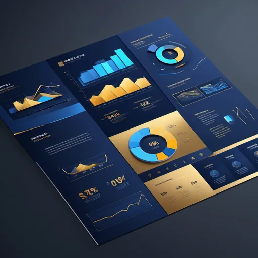 Prompt: (bold text "Estimated Annual Revenue: $60M"), (Financial visualization), modern and sleek design, displaying revenue figures creatively, sophisticated color palette with deep blues and metallic gold accents, engaging and informative ambiance, high-quality graphics, clear charts and infographics, clean and professional layout, ultra-detailed and impactful presentation for business insights.