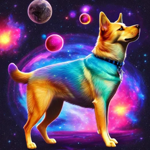 Prompt: cosmic dog 7k