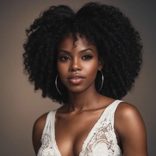 Prompt: Beautiful Black Woman