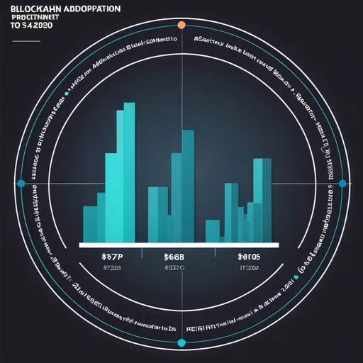 Prompt: test graph - 
Blockchain Adoption: Projected growth to a $1.4 trillion market by 2030.
NFT Market: $211 billion potential by 2032, with application in digital art, real estate, and brand experiences.