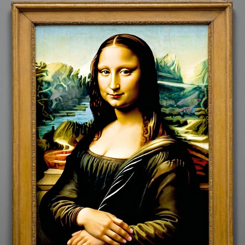 Prompt: mona lisa
