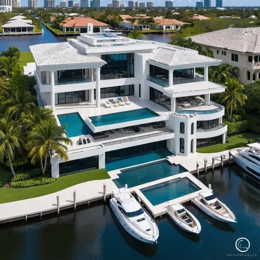 Prompt: Nestled in the heart of Fort Lauderdale’s prestigious Sunrise Intracoastal neighborhood, 501 Middle River Drive epitomizes luxurious waterfront living.
Listed at $39,500,000, this newly constructed estate is a masterpiece of design and elegance, offering an extraordinary lifestyle for the discerning homeowner.
With 7 bedrooms, 11 bathrooms, and a sprawling 10,966 square feet of interior space, this property is designed to impress.