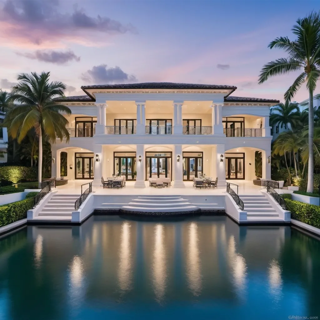 Prompt: Nestled in the heart of Fort Lauderdale’s prestigious Sunrise Intracoastal neighborhood, 501 Middle River Drive epitomizes luxurious waterfront living.
Listed at $39,500,000, this newly constructed estate is a masterpiece of design and elegance, offering an extraordinary lifestyle for the discerning homeowner.
With 7 bedrooms, 11 bathrooms, and a sprawling 10,966 square feet of interior space, this property is designed to impress.