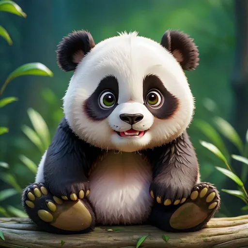 Prompt: Cute panda 