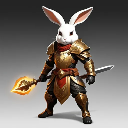 Prompt: Medium humanoid (rabbitfolk), chaotic neutral
Armor Class: 17 (studded leather)
Hit Points: 104 (16d8 + 32)
Speed: 40 ft.
STR: 10 (+0)
DEX: 18 (+4)
CON: 14 (+2)
INT: 14 (+2)
WIS: 12 (+1)
CHA: 14 (+2)
Skills: Stealth +9, Acrobatics +9, Sleight of Hand +9
Senses: passive Perception 11
Languages: Common, Haregon
Challenge: 8 (3,900 XP)
Special Traits:
- Evasion: If Inle is subjected to an effect that allows him to make a Dexterity saving throw to take only half damage, he instead takes no damage on a success and half damage on a failure.
- Uncanny Dodge: When an attacker that Inle can see hits him with an attack, he can use his reaction to halve the attack's damage against him.
Actions:
- Multiattack: Inle makes two shortsword attacks.
- Shortsword: Melee Weapon Attack: +9 to hit, reach 5 ft., one target. Hit: 8 (1d6 + 4) piercing damage.