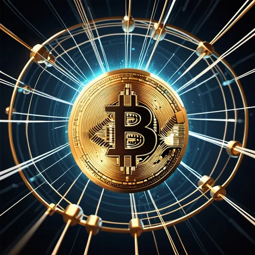 Prompt: Image Prompts for Thumbnail & Video Graphics:
1.	Bitcoin Concept Art: A futuristic glowing Bitcoin coin floating above a decentralized digital network, with blockchain nodes interconnected in the background.
