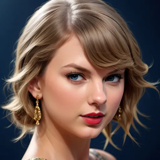Prompt: Taylor swift background for a computer
