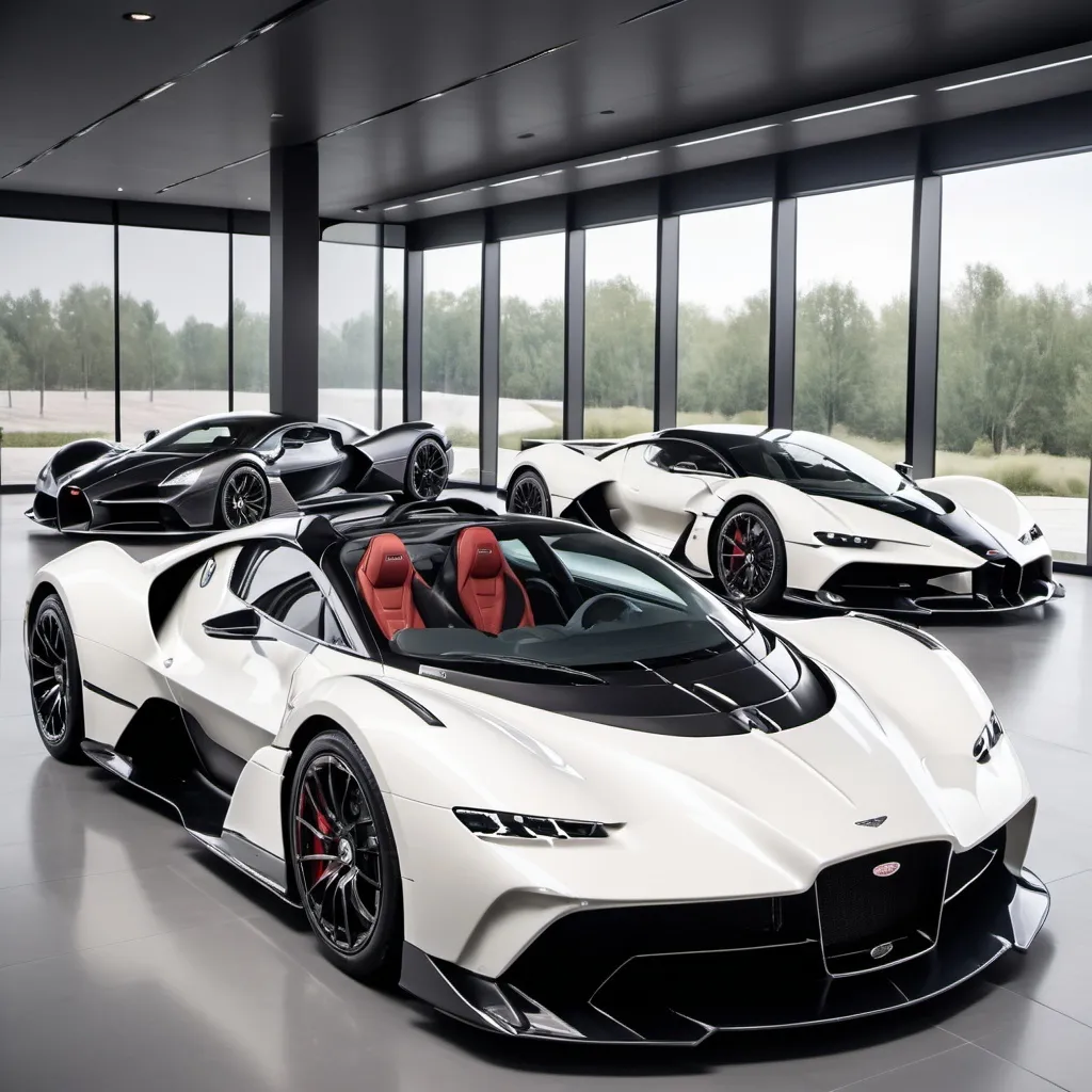 Prompt: A hybrid car with feactures of
Bugatti Centod {10%}
+
Bugatti Chiron Super Sport 300(25%)
+
Mercedes-Maybach Exelero(10%)
+
Lamborghini Veneno(10%)
+
Lamborghini Sian FKP 37.(25%)
+
Pagani Huayra Roadster BC(5%)
+
W Motors Lykan Hypersp pool[10%]
+
Aston Martin Valkyrie(5%)
