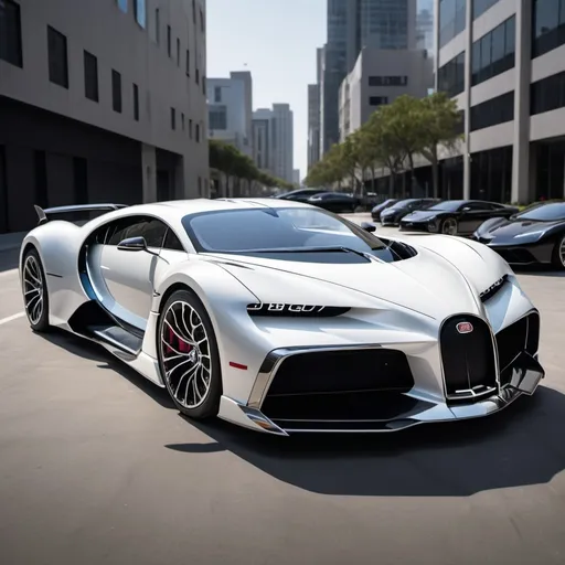 Prompt: A hybrid car with feactures of
Bugatti Centodieci. ...
Bugatti Chiron Super Sport 300+ ...
Mercedes-Maybach Exelero. ...
Lamborghini Veneno. ...
Lamborghini Sian FKP 37. ...
Pagani Huayra Roadster BC. ...
W Motors Lykan Hypersport. ...
Aston Martin Valkyrie
