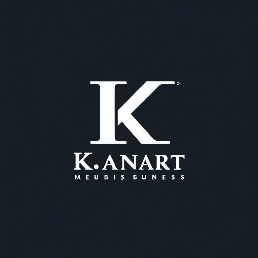 Prompt: Kanart meubilair business logo