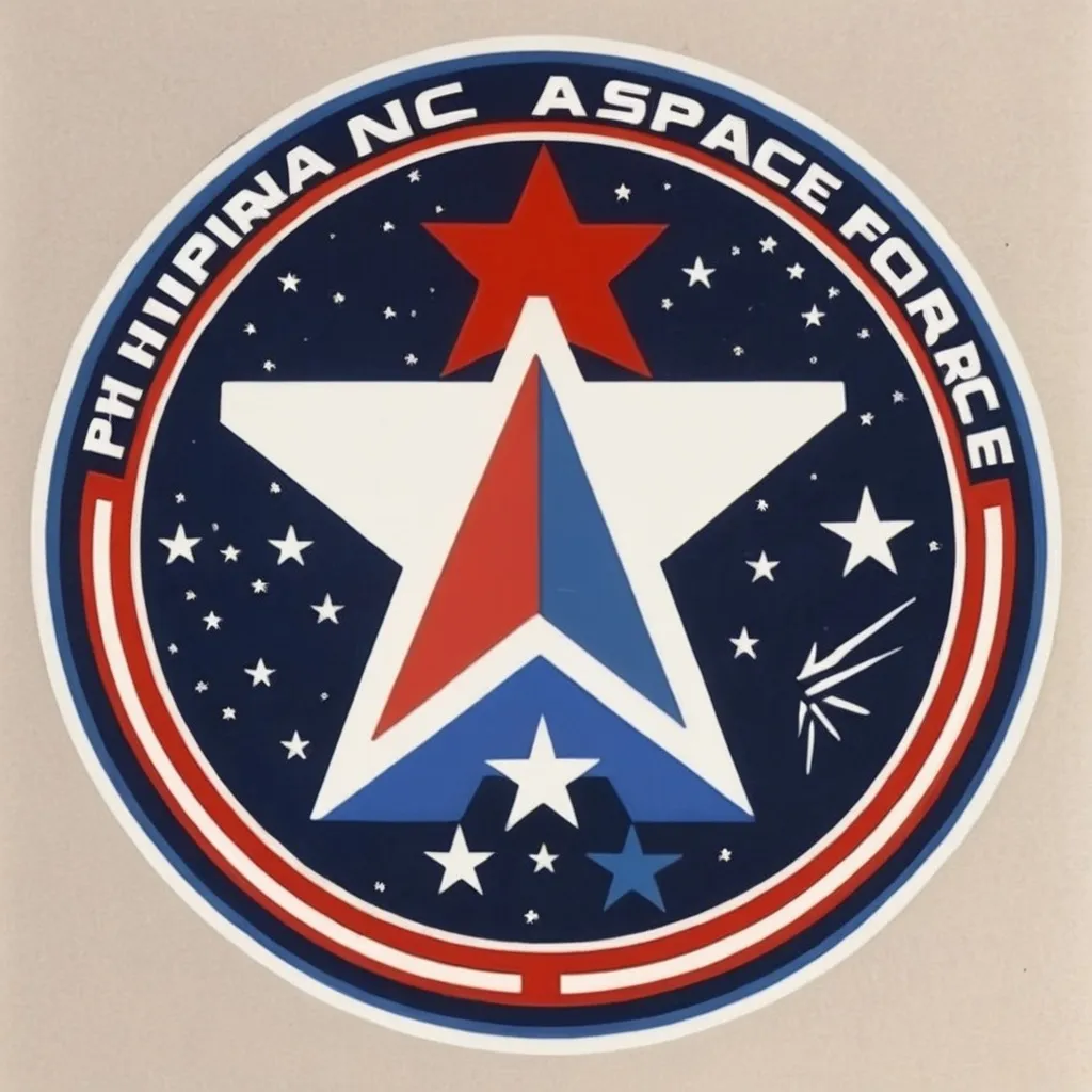 Prompt: soviet-america-philippines Space Force logo