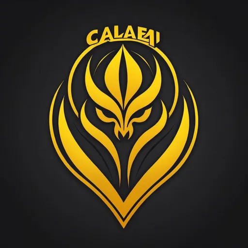 Prompt: Logo for a team caled APAM (main colors:Black and Yellow)