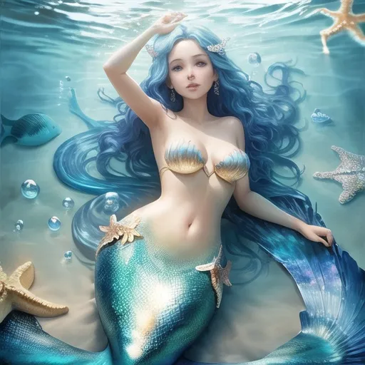 Prompt: mermaid