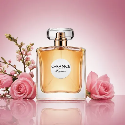 Prompt: Fragrance cover picture