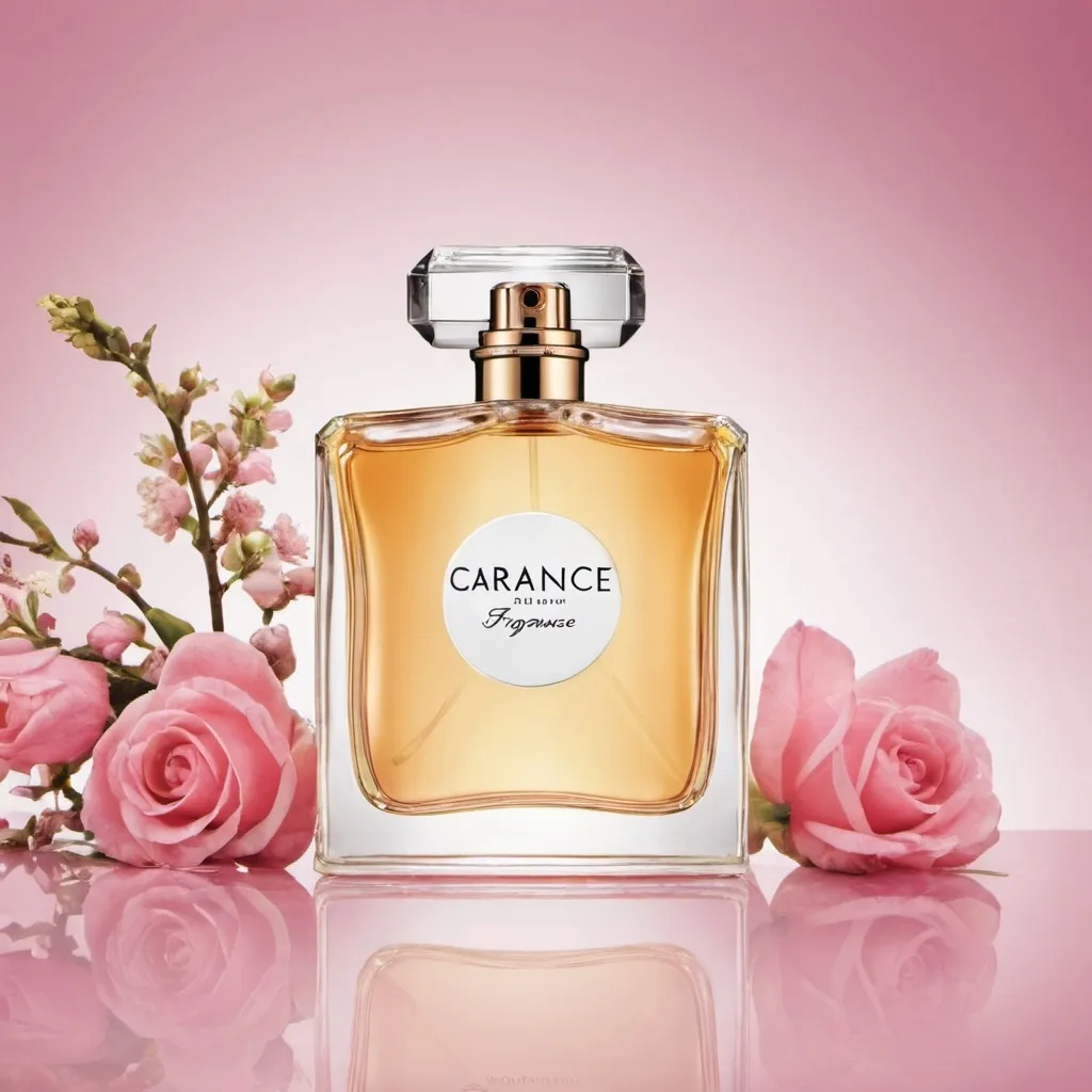 Prompt: Fragrance cover picture