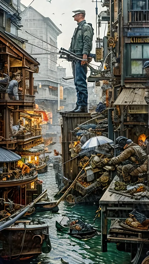 Prompt: create a highly detailed colored pencil drawing on grey paper, in the style of Norman Rockwell, Tsutomu Nihei, Steve Hanks, and Norman Rockwell, and Steve Hanks, every detail is meticulously captured, in HDR (High Dynamic Range), UHD (Ultra High Definition), and 1080p.   Nina Kiri makes a guest appearance as Harmony in the sci-fi tv series SEE.

use all best practices in art and design to produce what would be recognized as a master work art piece. use accurate perspective and foreshortening. use atmospheric perspective.
expressive, working with a laptop computer. dramatic lighting.

Nina Kiri makes a guest appearance as Harmony in season 2 and returns in a guest role in season 3, a servant in Pennsa attending to both Sibeth and Maghra Kane. Harmony's wardrobe reflects her servitude and aligns with the aesthetic of Pennsa's social structure.

