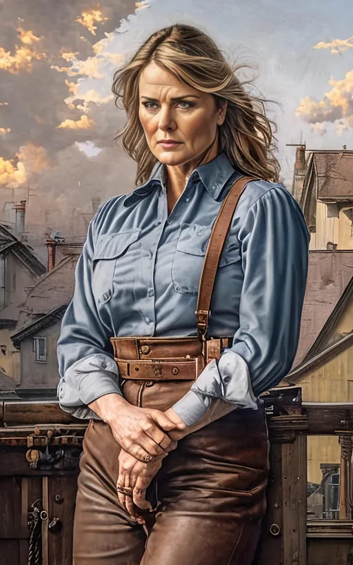 Prompt: create a highly detailed colored pencil drawing standing portrait on grey paper, in the style of Norman Rockwell, Tsutomu Nihei and Steve Hanks. Every detail is meticulously captured, in HDR (High Dynamic Range), UHD (Ultra High Definition), and 1080p. Lucy Lawless, portraying D'Anna Biers in the drama tv movie "Battlestar Galactica." wearing a leather uniform. use sharp contrast and dramatic lighting. use best practices in art and design to create what would be considered an artistic masterwork. make the best use of positive and negative space. Sharp focus and rich color. leather futuristic uniform.

use all best practices in art and design to produce what would be recognized as a master work art piece. use accurate perspective and foreshortening. use atmospheric perspective. create expressive faces and use dramatic lighting. fur coat and fur hat.


Lucy Lawless, portraying D'Anna Biers, contributes curiosity and depth to the series as a "Colonial Fleet News" reporter and humanoid Cylon. Lawless's performance is accentuated by D'Anna's mix of professional attire and a hint of rebellion, reflecting her pursuit of the truth.
