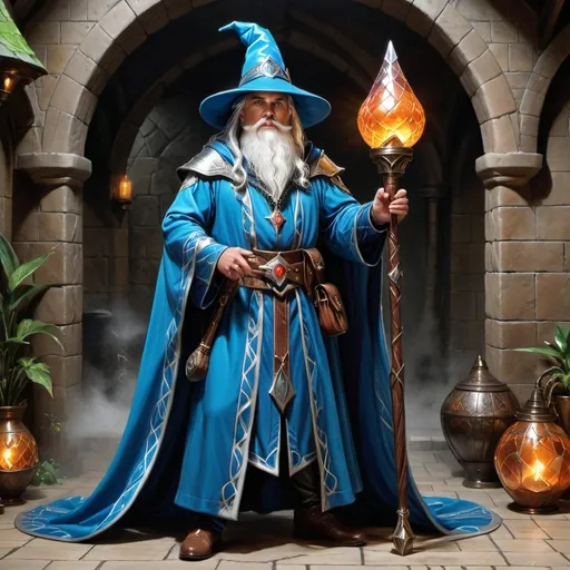 Prompt: Hyper realistic, Dungeons & Dragons character, full body, wizard