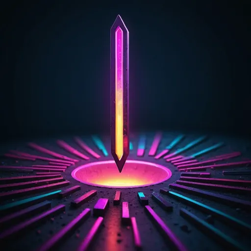 Prompt: Exclamation point digital illustration, subtle texture, high quality, abstract, surreal, vibrant colors, neon lighting, futuristic atmosphere, detailed design, professional, digital art, neon, surreal, vibrant, high quality, detailed, abstract, futuristic, exclamation point, !, subtle texture, digital illustration, atmospheric lighting