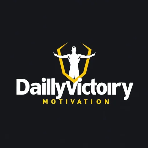 Prompt: Logo DailyVictory motivation 