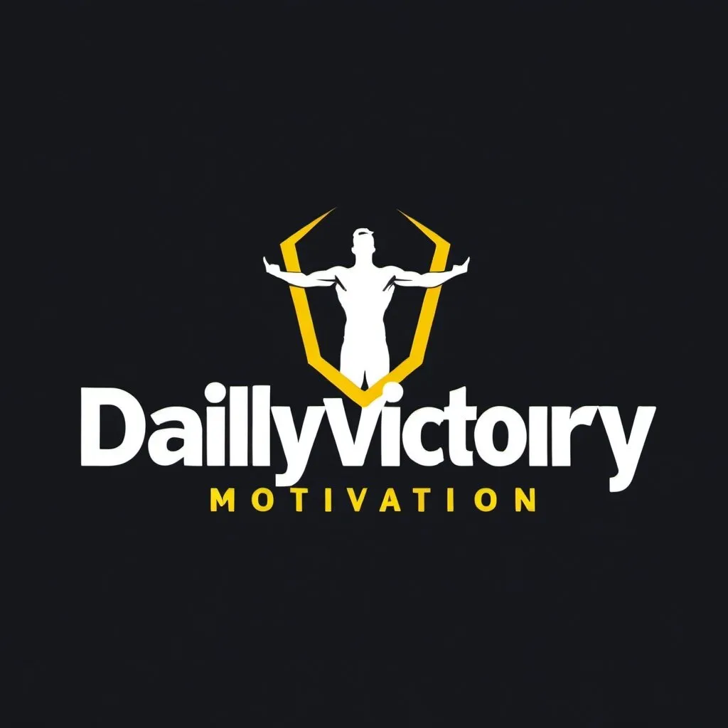 Prompt: Logo DailyVictory motivation 