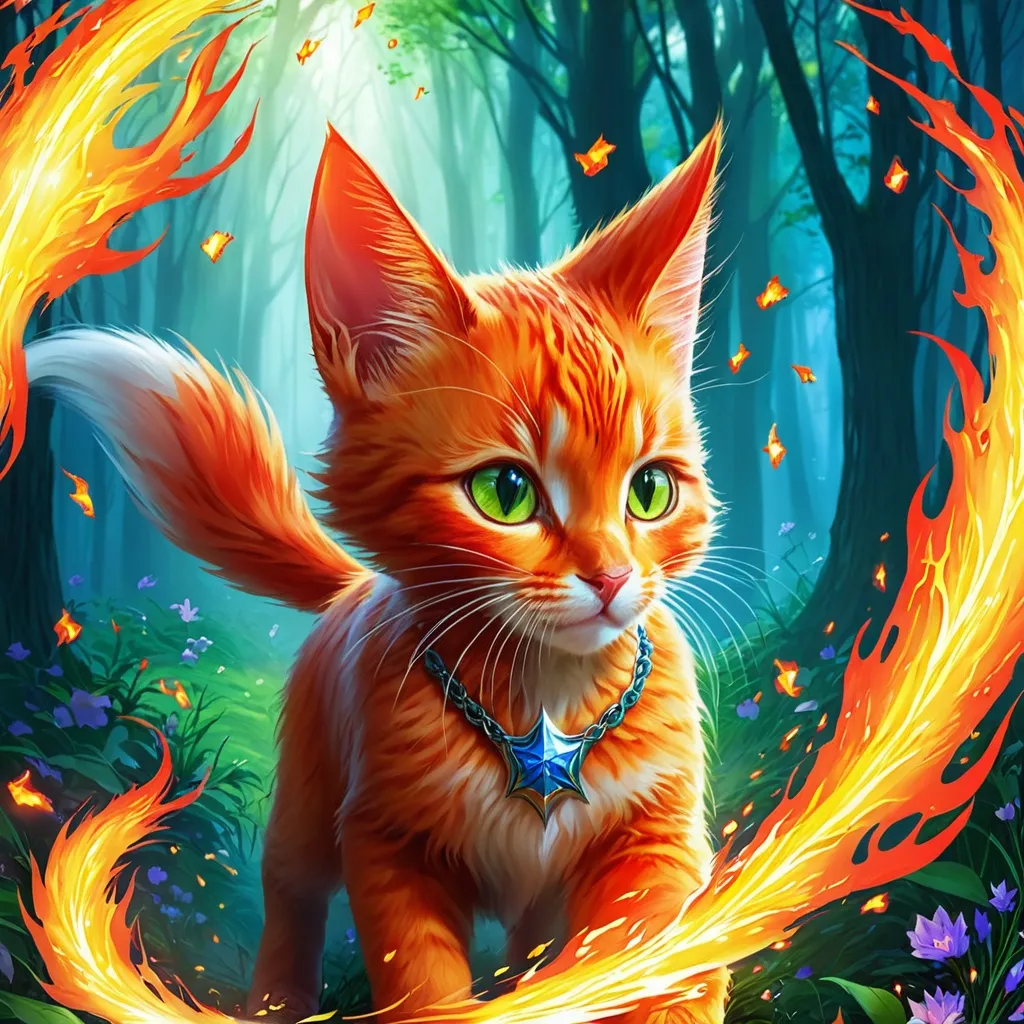 Prompt: Firestar's quest