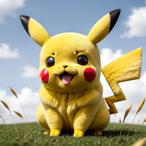 Prompt: Pikachu fofo anime