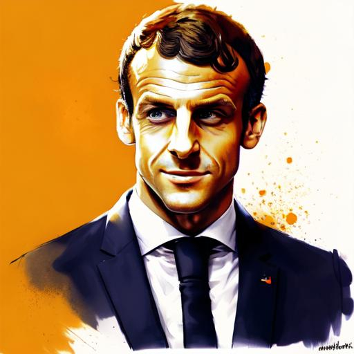 Prompt: Emmanuel Macron, France