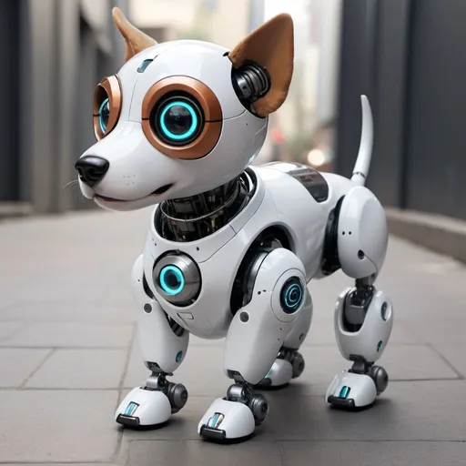 Prompt: a cute robo dog

