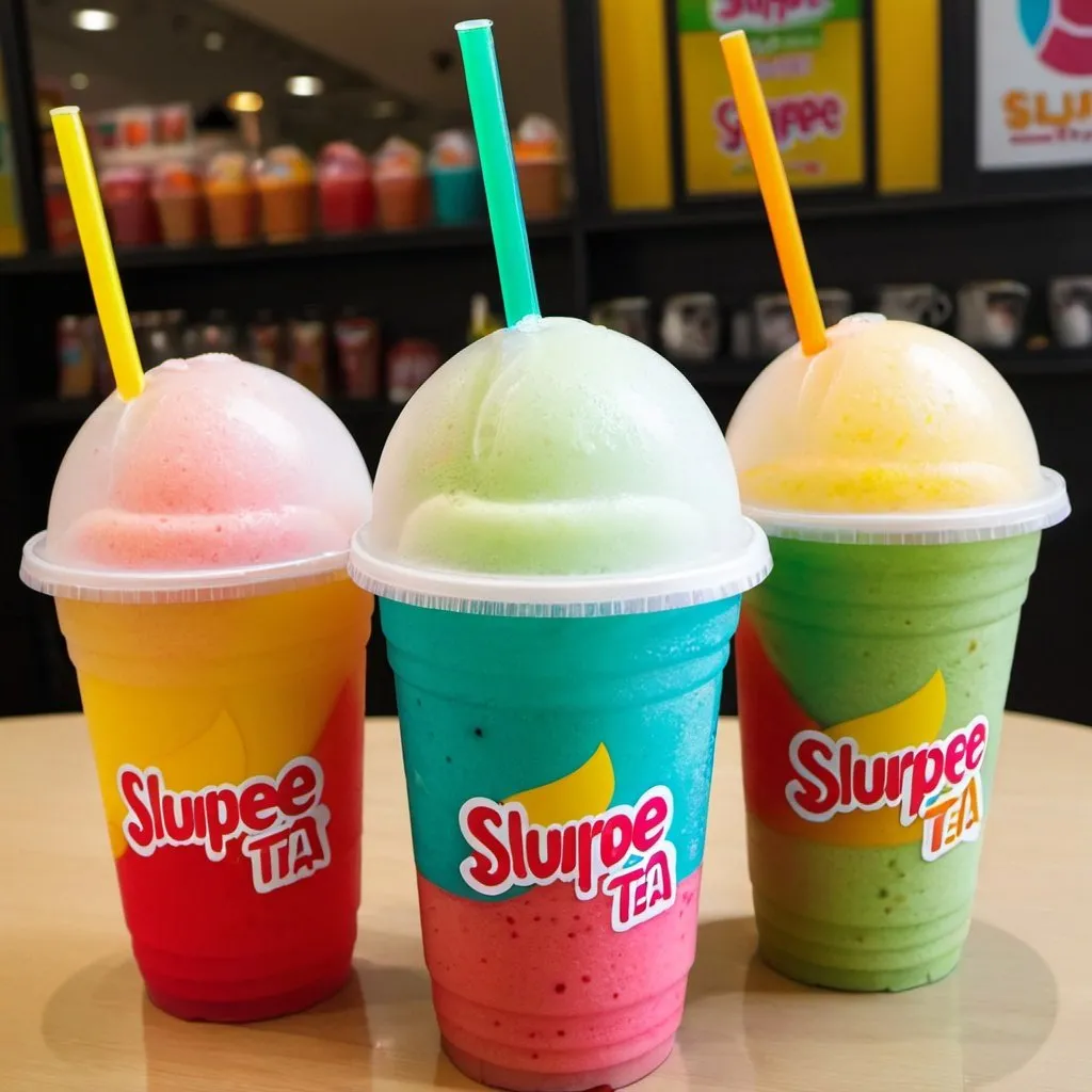 Prompt: slurpee Thaitea